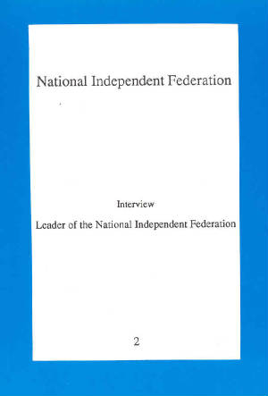 Interview with leader of NIF Dr. Nawid